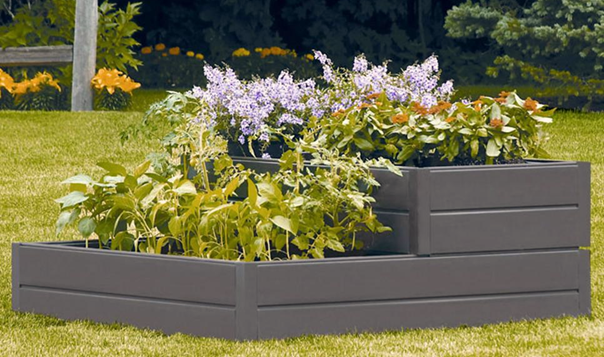 Tiered Raised Bed for Gardening